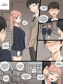 Nevertheless - NTR loser watches while his crush is fucked by a big hentai dick