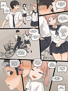 Nevertheless - NTR loser watches while his crush is fucked by a big hentai dick