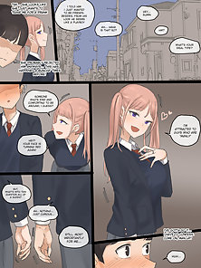 Nevertheless - NTR loser watches while his crush is fucked by a big hentai dick