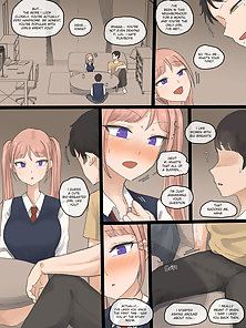 Nevertheless - NTR loser watches while his crush is fucked by a big hentai dick