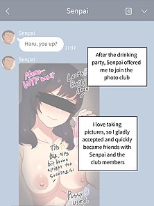 There's Something Loose in Her Head - College girlfriend sends pics of her fucking - NTR comics