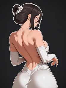 Busty big assed Hanabi gets fucked in hot tub by Naruto