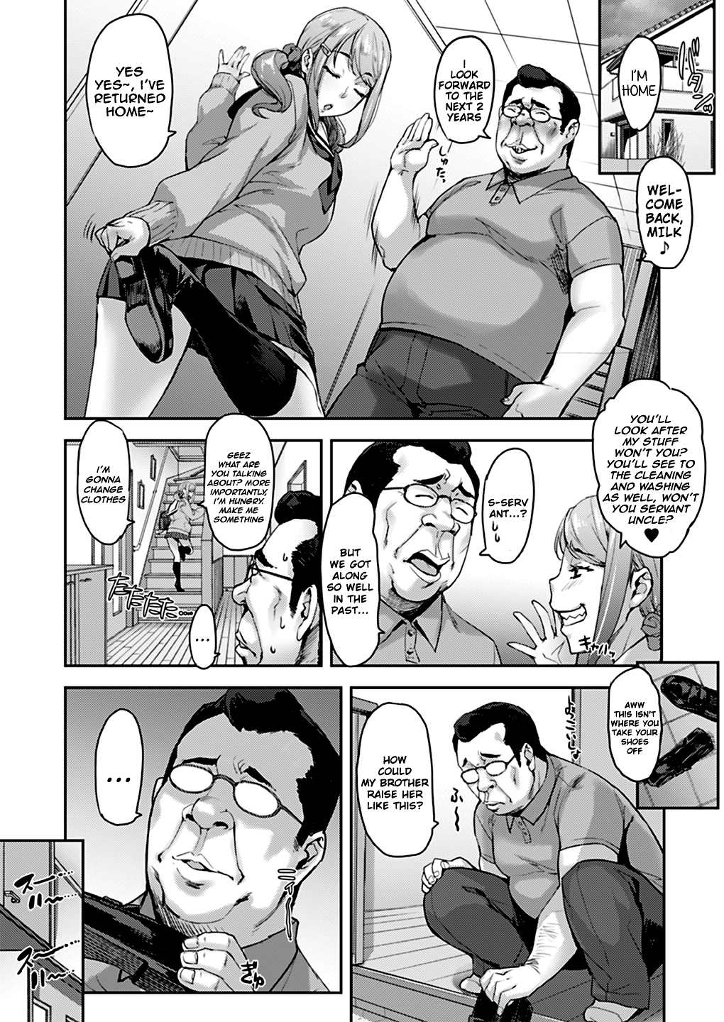 Dirty uncle fucks in his busty schoolgirl niece in nasty sex comics - 34  Pics | Hentai City