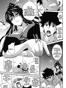 Amakusa Moyou na 7% - Busty bikini babe gets her hentai titties and pussy fucked