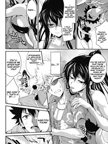 Amakusa Moyou na 7% - Busty bikini babe gets her hentai titties and pussy fucked