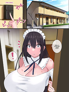 Super Sweet Crazy-eyed Maid - Busty maid satisfies master's every pervy desire