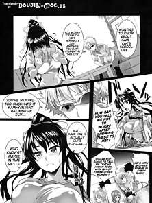 Amakusa Moyou na 6% - Busty warrior gets a creampie in her wet hentai pussy