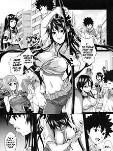 Amakusa Moyou na 6% - Busty warrior gets a creampie in her wet hentai pussy