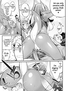 Monster Musume - Cute hentai monster girls get fucked by hero