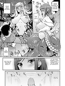 Monster Musume - Cute hentai monster girls get fucked by hero
