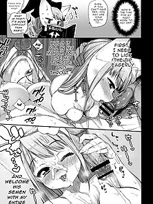 Monster Musume - Cute hentai monster girls get fucked by hero