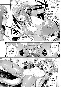 Monster Musume - Cute hentai monster girls get fucked by hero