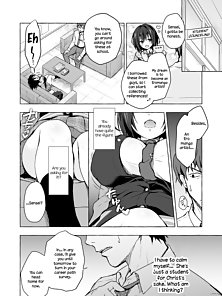 Teach Me Sensei - Busty comics schoolgirl seduces teacher with her wet pussy
