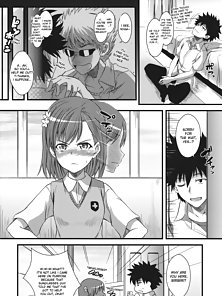 Amakusa Moyou na 1% - Busty virgin gives a hentai blowjob and boobjob