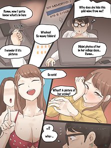 Memory 1 - Busty hentai wife cheats on her small dick husband