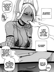 Superhero bunny girl is horny for creampie in her furry pussy - furry comics