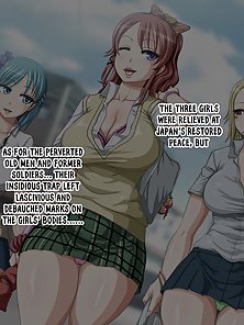 Busty hentai schoolgirls are turned into horny dick slaves who need cock daily - curvy comics