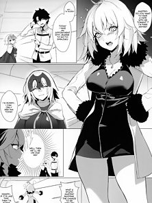 Perros - Fate Grand Order servant gets a facial and creampie from her master