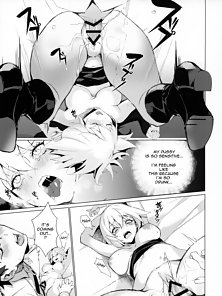 Perros - Fate Grand Order servant gets a facial and creampie from her master