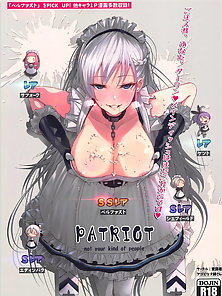 Patriot ~Not Your Kind of People~ Busty virgin maid fucked in her virgin pussy by master