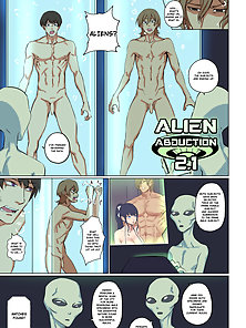 Alien Abduction 1-3 - Two guys are turned into the ideal man and woman hentai breeding pair