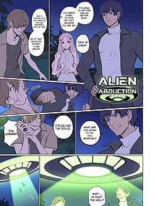 Alien Abduction 1-3 - Two guys are turned into the ideal man and woman hentai breeding pair