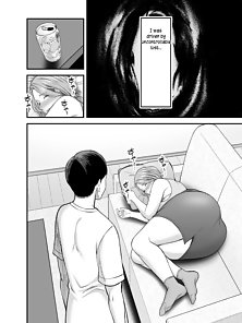 Mom's Huge Ass is Too Sexy - Hentai son fucks his curvy mom while she is sleeping