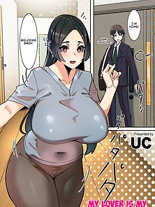 My Lover Is My Own Mother - Huge titty hentai mom drains son's balls every day