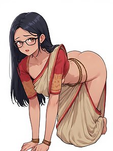 Sarah the sexy indian princess shows off her stunning curves