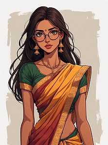 Sarah the sexy indian princess shows off her stunning curves