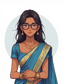 Sarah the sexy indian princess shows off her stunning curves