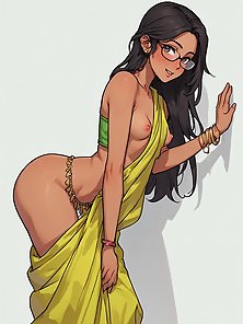 Sarah the sexy indian princess shows off her stunning curves