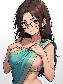 Sarah the sexy indian princess shows off her stunning curves