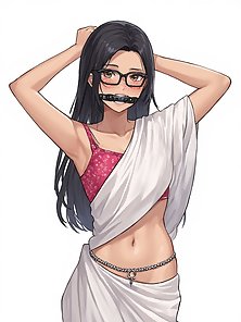 Sarah the sexy indian princess shows off her stunning curves