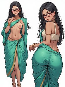 Sarah the sexy indian princess shows off her stunning curves