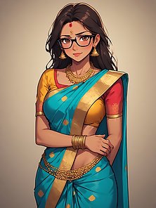Sarah the sexy indian princess shows off her stunning curves