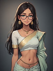 Sarah the sexy indian princess shows off her stunning curves