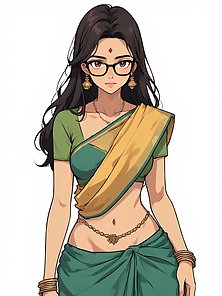 Sarah the sexy indian princess shows off her stunning curves