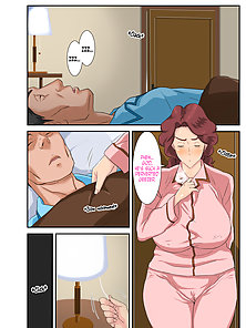Dirty old man fucks his busty daughter while her husband sleeps - sex comics