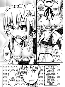 I Want to Flirt Around With Sena - Cute teen dresses up in maid outfit to please her boyfriend