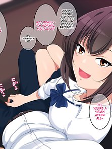 A Gyaru and Supplementary Sex Lessons - Schoolgirl gives a handjob and fuck to her classmate