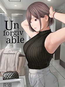Unforgivable - Voyeur watches next door neighbor furiously masturbate with hentai sex toys