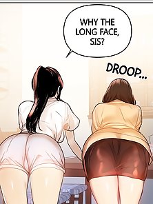 Landlord Sisters 1 (webtoon) - Broke loser bangs two smoking hot busty hentai sisters