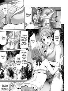 Ball of Fall - Sexy idol girls have an orgy on island - hentai manga