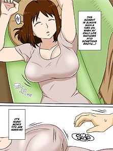That's Why I Just Do My Work with Mom - Busty hentai milf creampied by lusty son