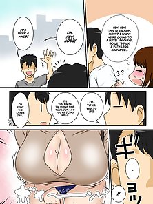 That's Why I Just Do My Work with Mom - Busty hentai milf creampied by lusty son