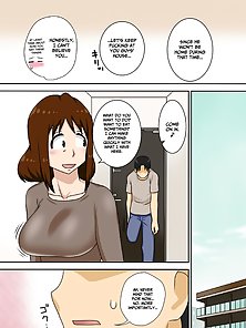 That's Why I Just Do My Work with Mom - Busty hentai milf creampied by lusty son