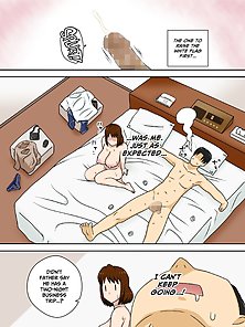 That's Why I Just Do My Work with Mom - Busty hentai milf creampied by lusty son
