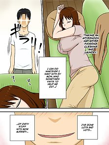 That's Why I Just Do My Work with Mom - Busty hentai milf creampied by lusty son