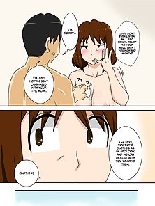 That's Why I Just Do My Work with Mom - Busty hentai milf creampied by lusty son
